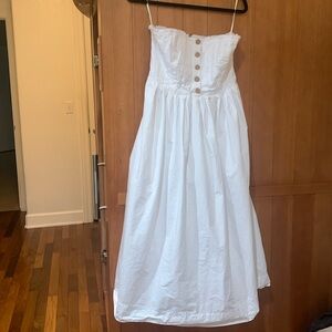 💙WEEKEND FINAL💙Worn one evening only Free People strapless dress